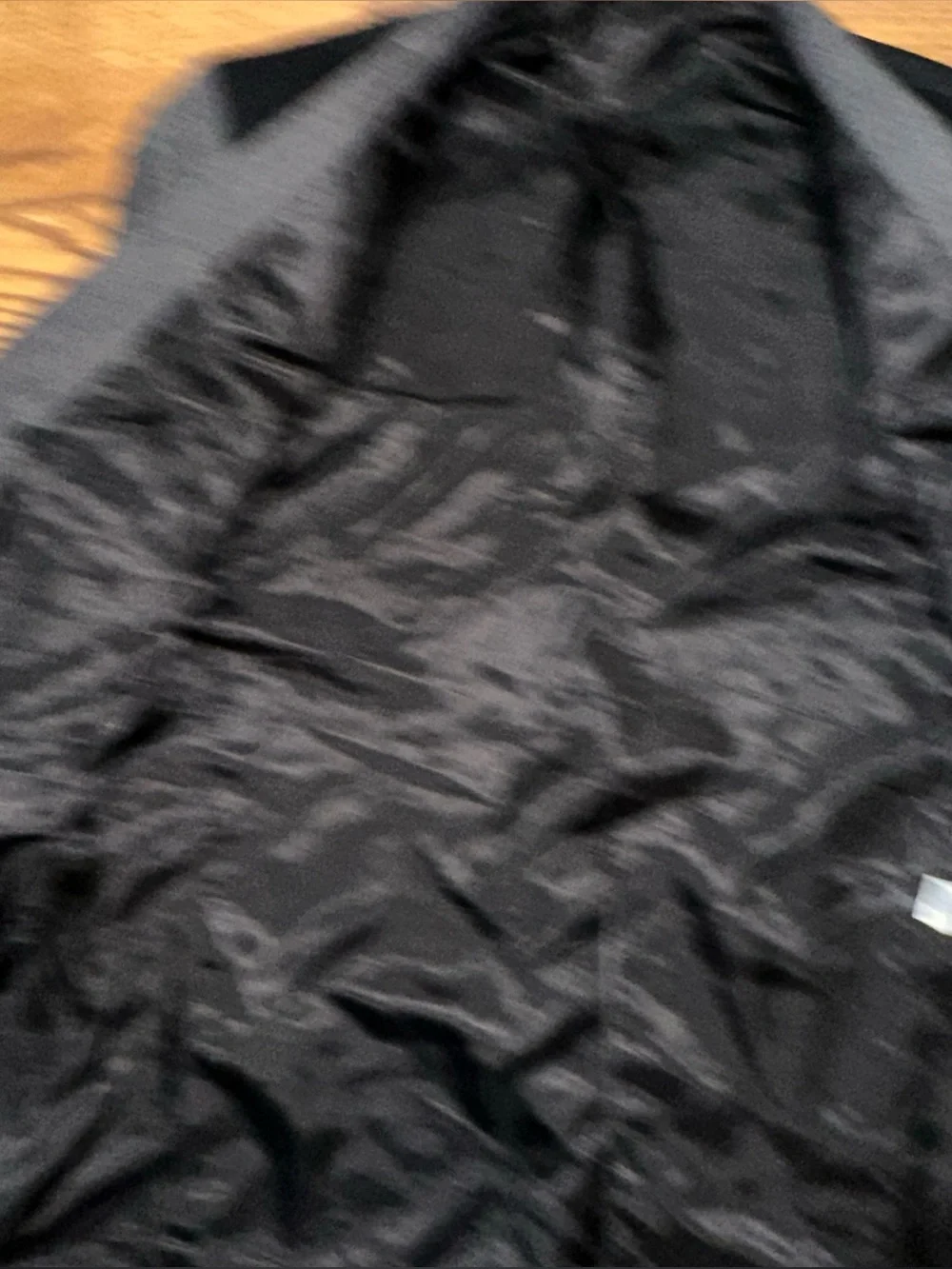 Circle S Blazer Western Sport Coat Black Grey Men Size 46R